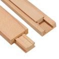 thumbnail image 1 of Unique Bargains 4pcs Wooden Drawer Slides, Wood Center Guide Track, Center Mount Drawer Slides Replacement 13-3/4' (35 CM), 1 of 5