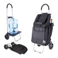 thumbnail image 1 of dbest products Chariot Pliant Portable Plus Grand, Noir, 1 of 6