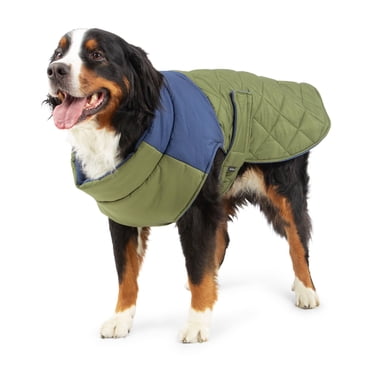 One Paw, Quilted Water-Resistant Dog Jacket for Large Breeds, 2XL to 4XL