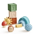 thumbnail image 3 of Itzy Ritzy Itzy Blocks Stacking and Nesting Toy for Infants, 6+ Months, 3 of 4