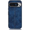 thumbnail image 1 of KOMI Phone Case for Google Pixel 9 Pro XL, Case for Google Pixel 9 Pro XL Cow-Like PU Leather Style Protector Cover, Non-Slip Shockproof Cover for Google Pixel 9 Pro XL Case Blue, 1 of 5