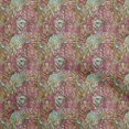 thumbnail image 1 of oneOoneSilkTabbyDarkOliveGreenFabricAnimalSewingCraftProjectsFabricPrintsByYard42InchWide, 1 of 4