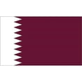 thumbnail image 1 of Annin Flagmakers 196875 2 ft. X 3 ft. Nyl-Glo Qatar Flag, 1 of 1