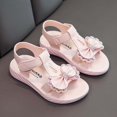 thumbnail image 5 of B91xZ Chaussures de Robe pour Fille Ballerines pour Pâques Fête Fille Chaussures d'École, Rose 33, 5 of 5