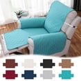 thumbnail image 2 of Sofa Cover for Recliner and Sofa – Knit Pure Color Protective Slipcover with Full Coverage Pet Friendly All-Season Pad Functional Lounger Cover for Home and Living Rooms, 2 of 7