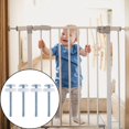 thumbnail image 5 of Milisten 4 Pcs Pressure Mounted Baby Gate Threaded Spindle Rod Walk Thru Gates Screw Bolt, 5 of 5