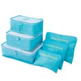 thumbnail image 1 of Cheers 6Pcs/Set Travel Waterproof Clothing Sorting Bag Packing Cube Luggage Organizer, 1 of 7