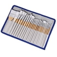 thumbnail image 1 of 24PCS Paint Brushes Set Kit Artist Professional Paintbrush Round Brushes with Nylon Hair for Acrylic, 1 of 8