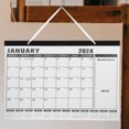 thumbnail image 2 of English Calendar Household Wall Calendar Note Hanging Monthly Calendar Home Calendar, 2 of 9
