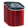 thumbnail image 5 of RCA 26 lbs en acier inoxydable comptoir machine à glaçons, rouge, 5 of 5
