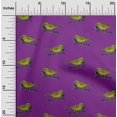 thumbnail image 1 of oneOone Cotton Poplin Fabric Branch & Bird Block Decor Fabric Printed BTY 56 Inch Wide, 1 of 4