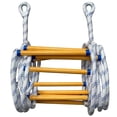 thumbnail image 2 of Soft Ladder Fire Escape Ladder Rescues Training High Altitude Operations Safe Folding Insulated Rope Ladder Outdoor Soft Ladder, 2 of 8