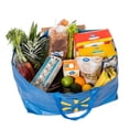 thumbnail image 2 of Sac d'Épicerie Réutilisable à grande capacité, Sac à Provisions Réutilisable avec poignées, 2 of 5