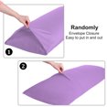 thumbnail image 4 of PiccoCasa Body Pillowcase 300 Thread Count Egyptian Cotton Pillowcase Standard Lilac, 4 of 10