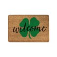thumbnail image 2 of Welcome Mats for Front Door,St. Patricks Day Door Mat - Front Door Mat - Bath Rug Super Absorbent Dry - Rubber Backing Non Slip Washable Bathroom Floor Mats -Green 16X24 In, 2 of 8