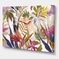 thumbnail image 3 of Designart Tropical VIntage Flowers III Canvas Wall Art, 3 of 4