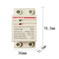 thumbnail image 3 of AMERTEER Auto-Réinitialisation sur-Sous-Tension Dispositifs de Protection Ménage 220v 63a 2p Automatique Récupération sur / sous le Protecteur de Tension, 3 of 6