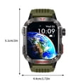 thumbnail image 3 of Chmadoxn Smart Watch HT29 Smartwatch Outdoor Sports LED Lamp Banknote Detection Lamp Call Altitude Barometric Pressure Bracelet Smart Watches, 3 of 9