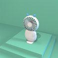 thumbnail image 1 of Yhmxh Home Essentials Home Appliances Handheld Pocket Mini Fan Portable With Bracket Desktop USB Charging Fan Fan Heater, 1 of 2