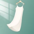thumbnail image 2 of ShomPort Robe de Pyjama d'Été pour Femme Respirante Sans Manches Robe de Détente Chemise de Nuit, 2 of 5
