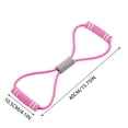 thumbnail image 3 of Yhmxh Workout Equipment Exercise Equipment Home Gym Equipment Pilates Equipment Pulling Rope Eight Character Pulling Device Shoulder Opening Fitness Back Beauty Pulling Elastic Arm Fitness Equipment, 3 of 5