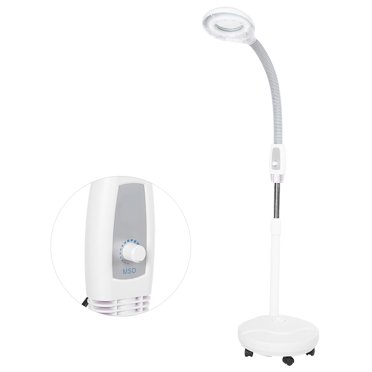 Lampe de Bureau LED, Lampe à Pince Flexible Portable Dimmable, Lampe de Nuit à Pince, pour Sourcils et Yeux