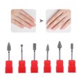 thumbnail image 1 of Foret de Ponçage à Ongles 6pcs pour Outils Accessoires de Machine de Manucure de Perceuse Électrique à Ongles, 1 of 8