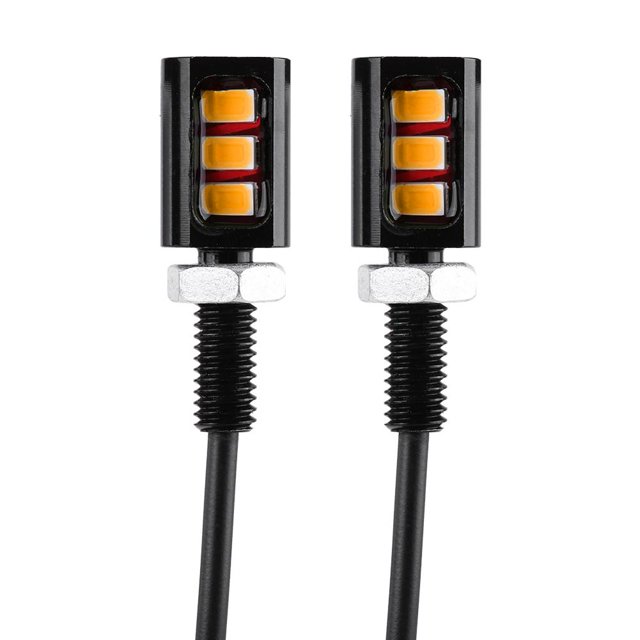 Greensen 2x 12V 3LED Universal Car Motorcycle License Number Plate Screw Bolt Light Lamp , License Plate Lamp,License Plate Light
