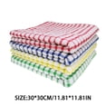 thumbnail image 2 of Kitchen Checkered Dishcloth Export Quality Tea Towel with High Absorbency and Non Shedding Performance, 2 of 6