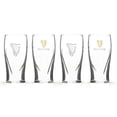 thumbnail image 1 of Guinness Logo Harp Embossed Pint Glass Set (4-Pack) (20 ounces), 1 of 1