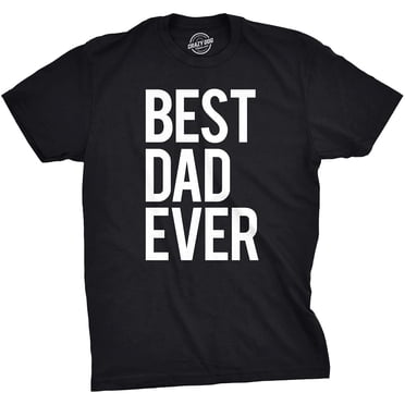 T-shirt Homme Meilleur Papa de Tous les Temps T-Shirt Drôle pour la Fête des Pères Idée pour Mari Nouveauté