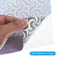 thumbnail image 4 of Unique Bargains A4 Holographic Cardstock, 10 Pack Metallic Iridescent Mirror Paper Sticker Foil Board, Style 2, 4 of 6