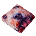 thumbnail image 1 of Pets, Paws and Ideas Couverture Imperméable pour Animaux de Compagnie pour Chiens et Chats, Protecteur Réversible pour Meubles, Lit et Canapé, Anti-Déversement, Lavable, Housse en Molleton Sherpa Douce Motif Terrier, 1 of 8