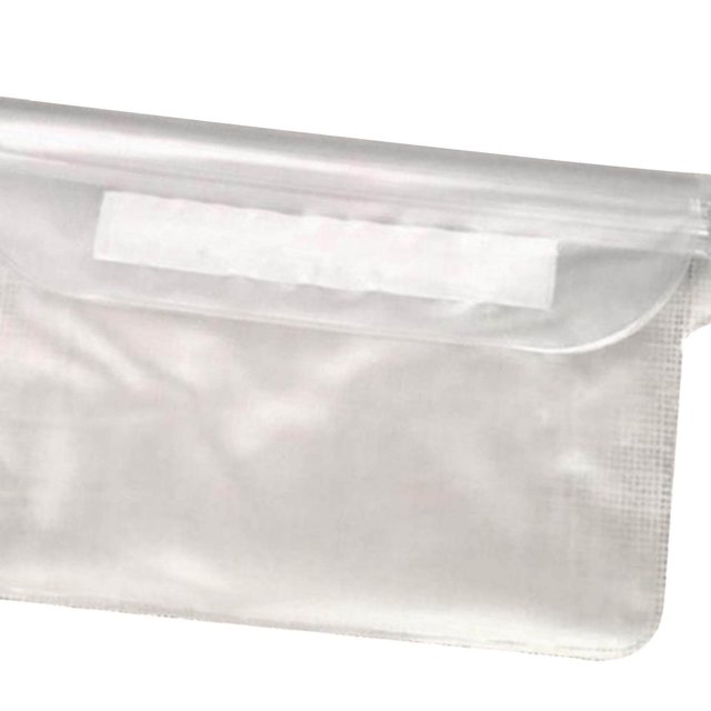 pitrice Swimming Waterproof Pouch Dry Bag with Adjustable Waist Strap White