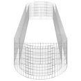 thumbnail image 3 of vidaXL Lit Surélevé en Gabion Fer Galvanisé 400x100x50 cm, 3 of 5