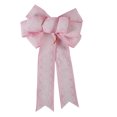 thumbnail image 1 of EGNMCR Bows & Ribbons, Ribbons for Crafts Christmas Large Bow Double Layer Linen Bow Christmas Tree Decoration Bow Holiday Pendant, 1 of 1