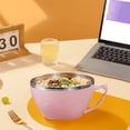 thumbnail image 4 of Straw Small Size Rice Bowl Soup Bowl Household Tableware Students Scald Bowl Soaking Bowl, 4 of 6
