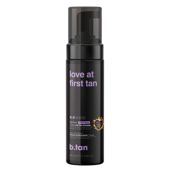 B.tan Love at First Tan 1 Hour Express Self Tan Mousse 6.7 fl oz