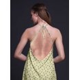 thumbnail image 4 of Bimba Robe de Plage Longue Dos Nu à Col Licou Imprimée pour Femmes - Petite, 4 of 6