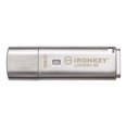 thumbnail image 1 of Kingston Ironkey Locker+ 50 Clé USB cryptée 128 Go | USB 3.2 Gen 1 | Protection XTS-AES | Options de sécurité multi-mots de passe | Sauvegarde automatique dans le cloud | Boîtier en métal | IKLP50/128, 1 of 3