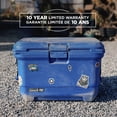 thumbnail image 3 of Coleman Pro 45 qt Premium Hard Cooler, 42.5 L Heavy-Duty Ultra-Light Portable Cooler, Extra-Thick Insulation Keeps Ice up to 4 Days, 74 Can Capacity, 3 of 15
