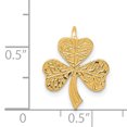 thumbnail image 2 of Chaîne Coulissante Trèfle en Or Jaune 14K, 2 of 2