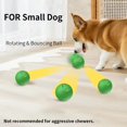 thumbnail image 2 of Meottam Interactive Dog Toys Ball for Small & Medium Dogs, Electric Bouncing Durable Automatic Rolling Balls with LED Lights, Waterproof Smart Tennis Pets Chew Toys for Dogs and Cats (Green), 2 of 6