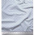 thumbnail image 1 of Soimoi Blue Rayon Fabric Cross & Geometric Printed Fabric 1 Yard 56 Inch Wide, 1 of 3