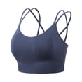 thumbnail image 1 of Woman Bras With String Quick Dry Shockproof Running Fitness Large Size Underwear, 1 of 9