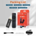 thumbnail image 4 of TV Box Stick Android TV HDR Set Top OS 4K BT5.0 WiFi 6 2.4&5.8G Android 10 Smart Sticks Media Player, 4 of 4