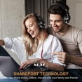 thumbnail image 3 of Wired Over Ear Headphones Studio Monitor & Mixing DJ Stereo Headsets, 3 of 5