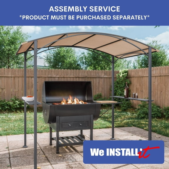 Home Installation Service - Grill / BBQ Gazebo Assembly ($500 and Less Regular Priced)