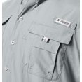 thumbnail image 2 of PFG Bahama II Short Sleeve Shirt, XL, Cool Grey, 2 of 8