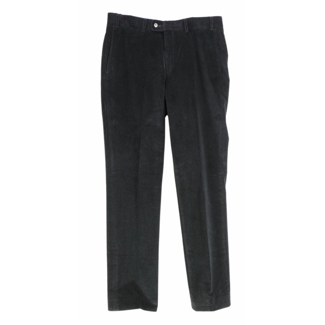 Hiltl Pantalon Noir Supima Corderoy pour Hommes & Capri - 32